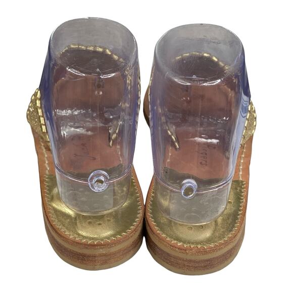 Jack Roger’s Women’s Gold Slip On Thong Sandals Size US 6 - Picture 8 of 11